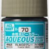 Hobby Supplies GSI | Aqueous Hobby Color Semi-Gloss Rlm02 Gray 10Ml Bottle