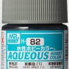 Hobby Supplies GSI | Aqueous Hobby Color Semi-Gloss Dark Gray(1) 10Ml