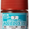 Hobby Supplies GSI | Aqueous Hobby Color Gloss Brown 10Ml Bottle