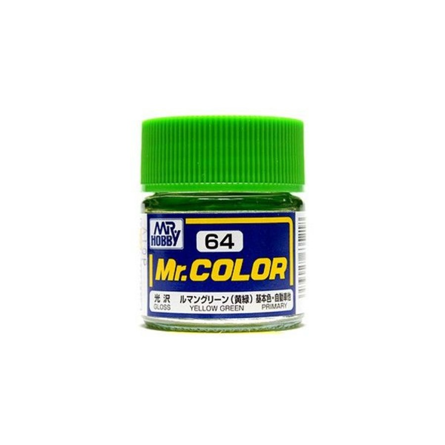 Hobby Supplies GSI | Mr. Color 64 - Yellow Green (Gloss/Primary Car)