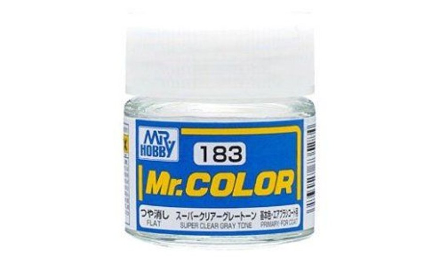 Hobby Supplies GSI | Mr. Color 183 - Super Clear Gray Tone (Semi-Gloss/Primary)