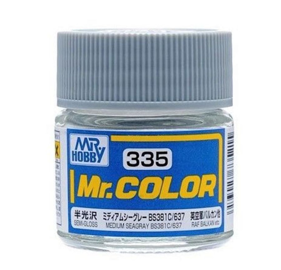 Hobby Supplies GSI | Mr Color Semi Gloss Seagray Bs381C / 637