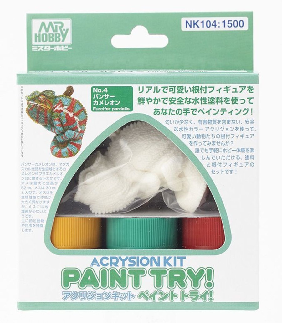 Hobby Supplies GSI | Acrysion Paint Try! - Furcifer Pardalis