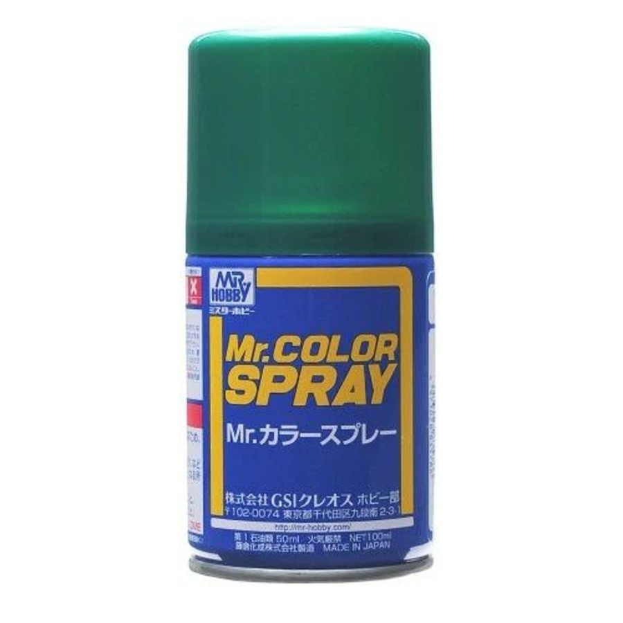 Hobby Supplies GSI | Mr Color Spray - S77 Metallic Green (Metallic/Primary)