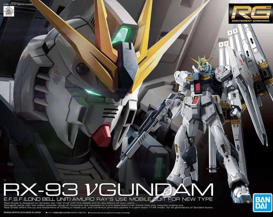 Hobby Bandai | Nu Gundam Rg 1/144