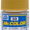 Hobby Supplies GSI | C39 Flat Dark Yellow - Sandy Yellow 10Ml Bottle