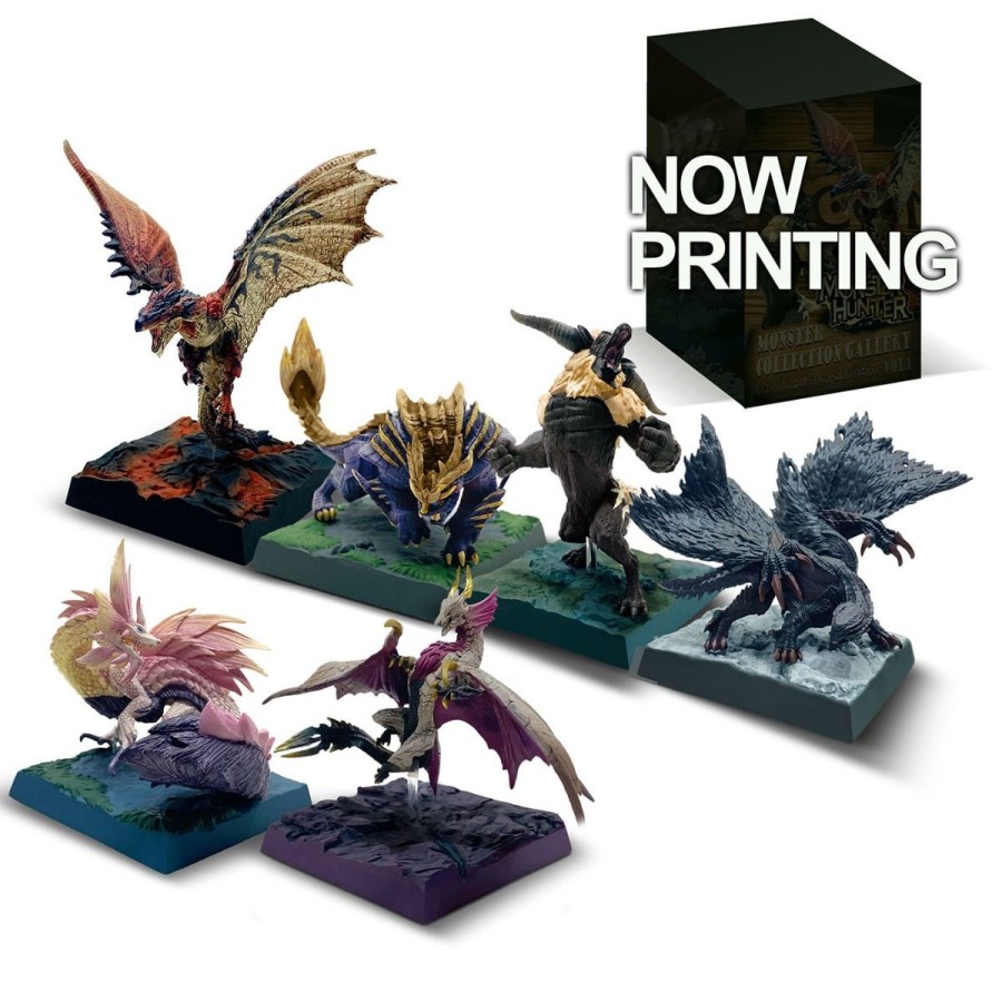 Figures Capcom | Monster Hunter Monster Collection Gallery Vol. 1 Figure Builder- Box Of 6