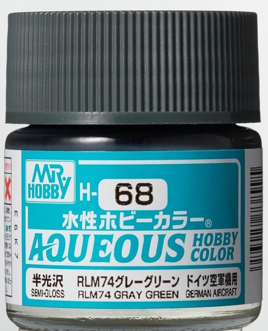 Hobby Supplies GSI | Aqueous Hobby Color Semi-Gloss Rlm7 Drk Gry Blu 10