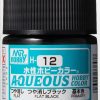 Hobby Supplies GSI | Aqueous Hobby Color Flat Black 10Ml Bottle