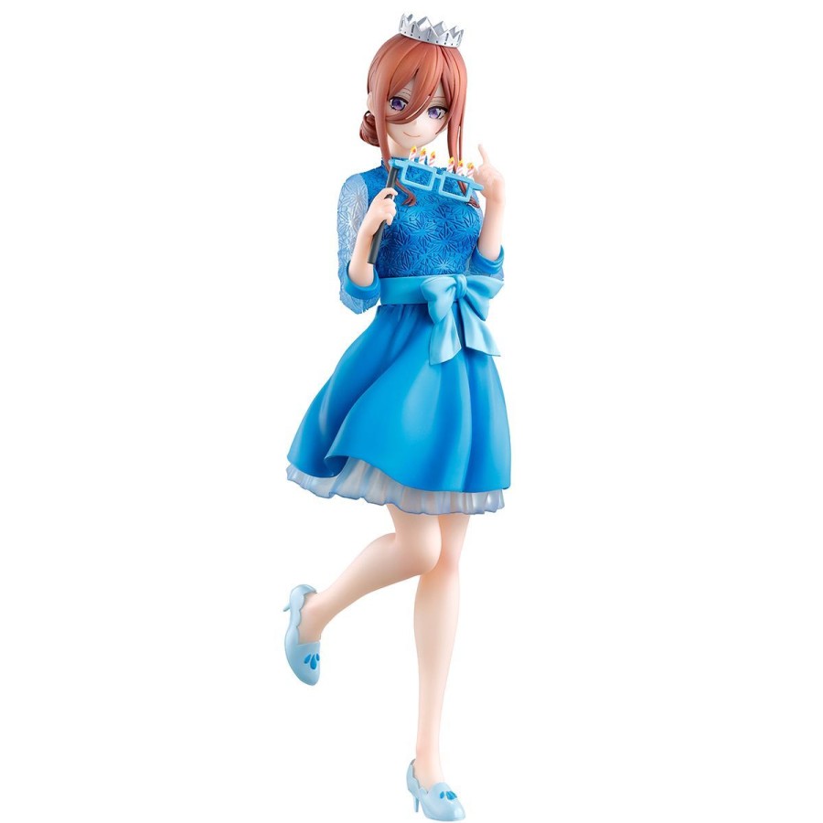 Figures Bandai | Miku Nakano The Quintuplets Celebration Ichibansho Figure