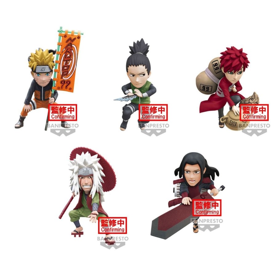 Figures Banpresto | Naruto P99 Vol. 1 World Collectable Figure Set - Box Of 12