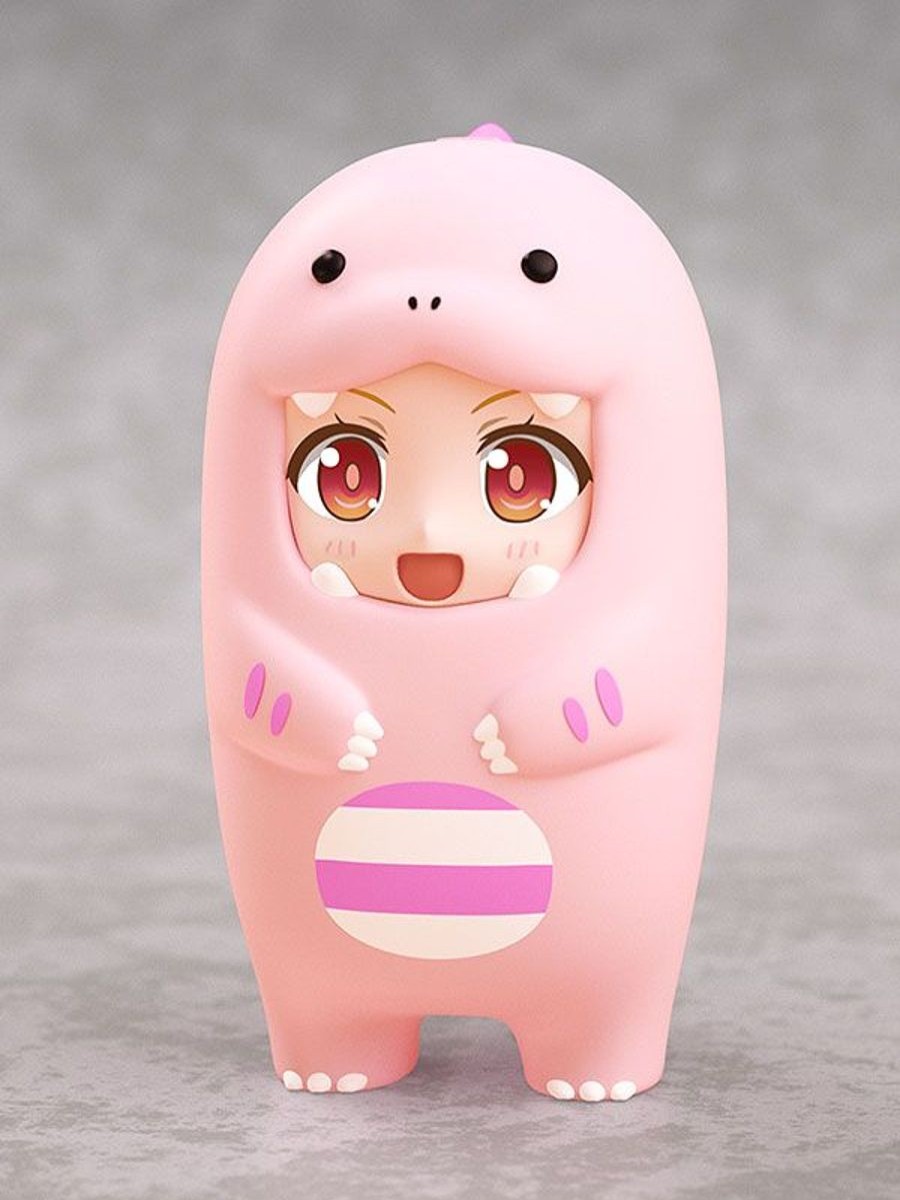 Figures GoodSmile | Nendoroid More: Face Parts Case-Pink Dinosaur