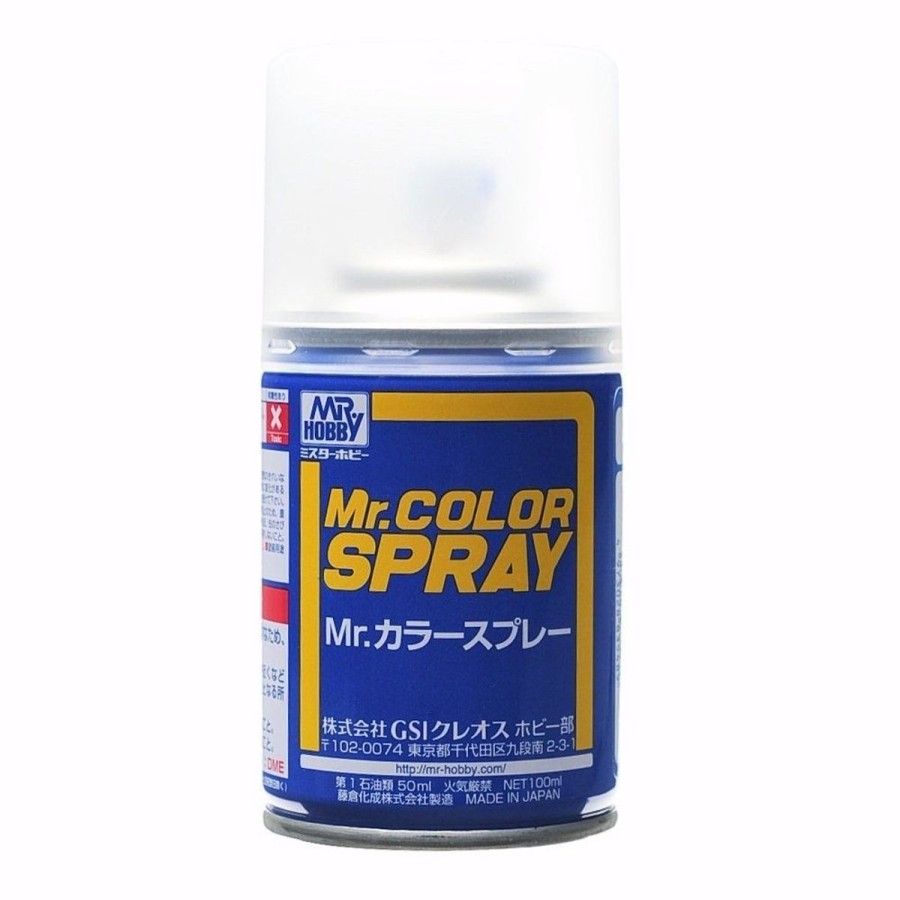 Hobby Supplies GSI | Mr Color Spray - S30 Flat Clear (Flat/Primary)