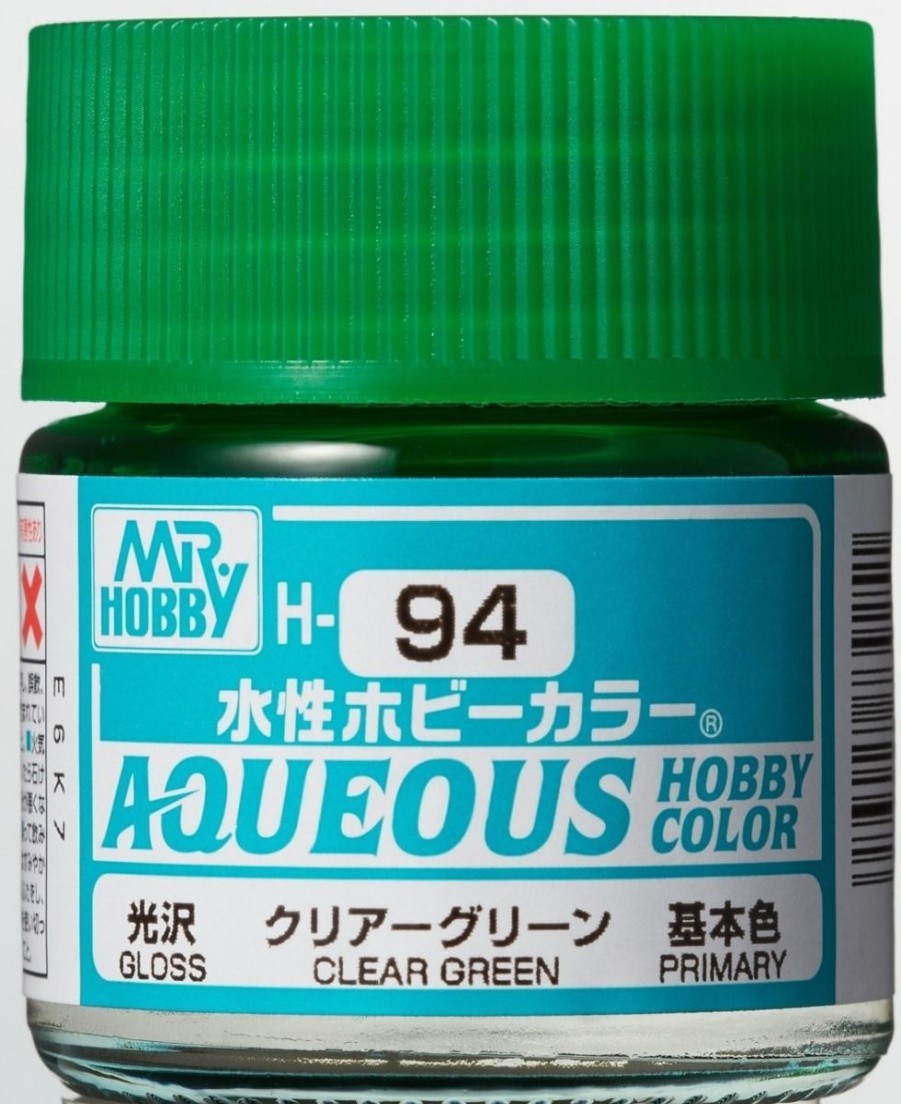 Hobby Supplies GSI | Aqueous Hobby Color Gloss Clear Green10Ml Bottle