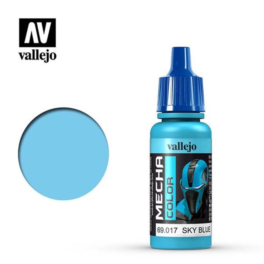 Hobby Supplies Vallejo | Vallejo Mecha Color Sky Blue 17Ml