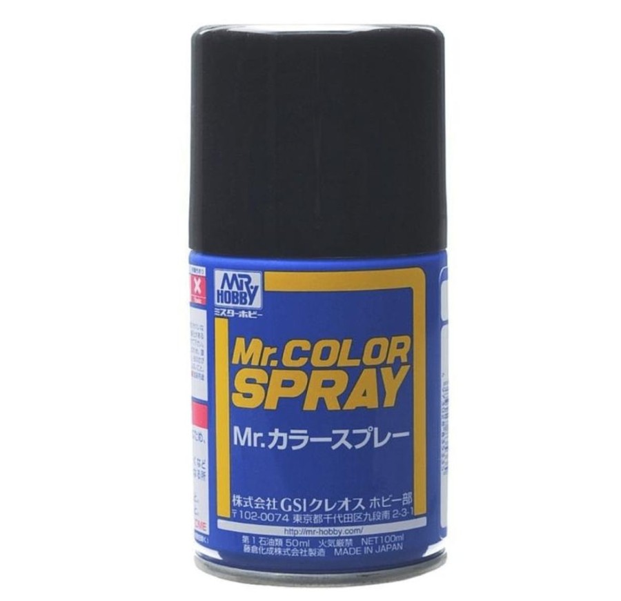 Hobby Supplies GSI | Mr Color Spray - S2 Black (Gloss/Primary)