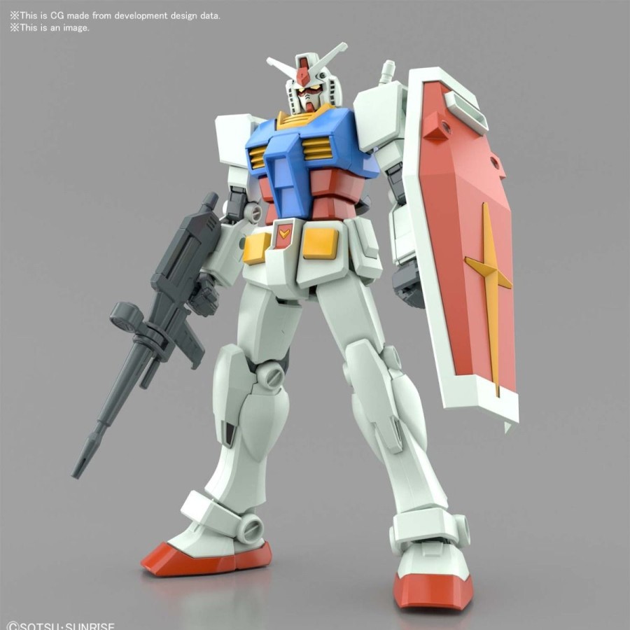 Hobby Bandai | Rx-78-2 Gundam (Full Weapon Set) Entry Grade