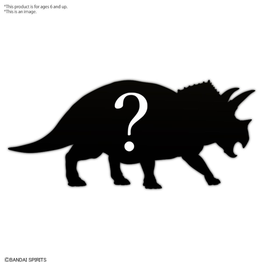 Hobby Bandai | Triceratops Dinosaur Plastic Model Kit - Tentative