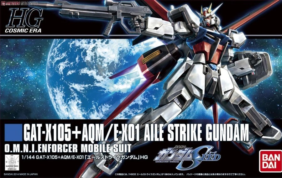 Hobby 1000 Toys | Aile Strike Gundam Hg 1/144 Scale Model Kit