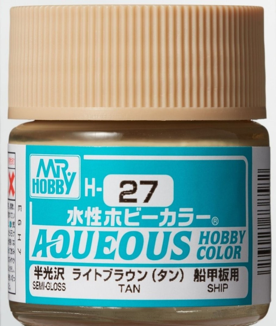 Hobby Supplies GSI | Aqueous Hobby Color Gloss Tan 10Ml Bottle