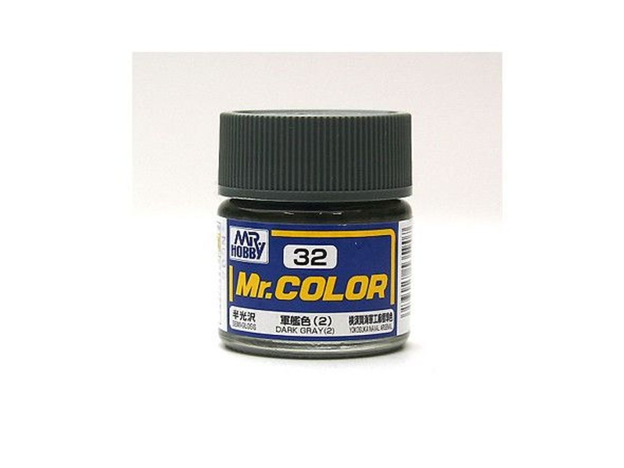 Hobby Supplies GSI | Mr. Color 32 - Dark Gray (2) (Semi-Gloss/Ship)