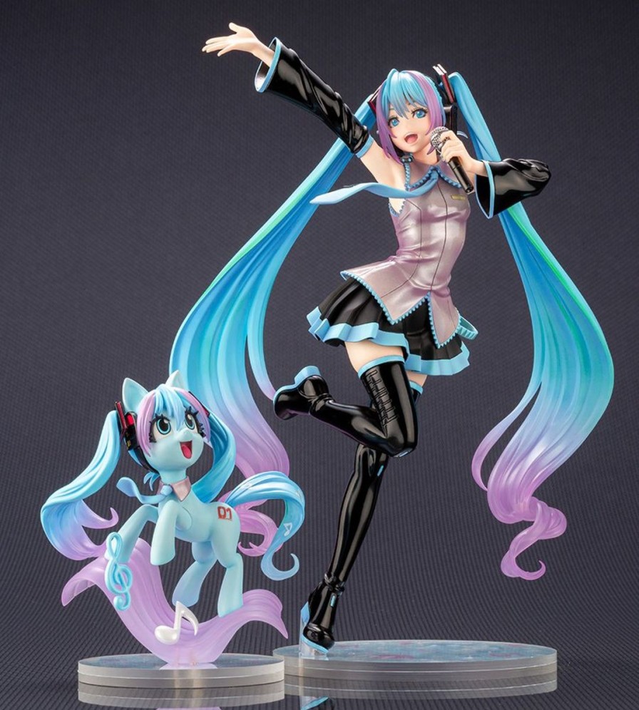 Figures Kotobukiya | Hatsune Miku Feat. My Little Pony Bishoujo Statue