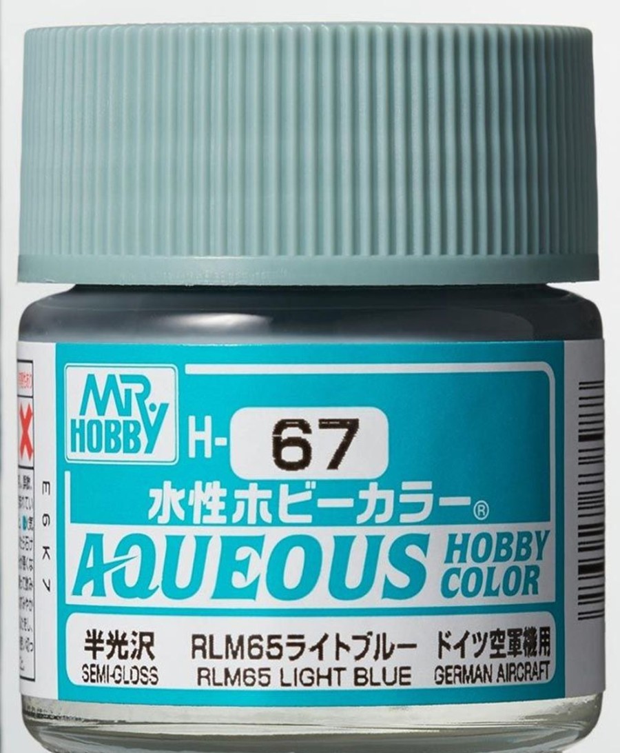 Hobby Supplies GSI | Aqueous Hobby Color Semi-Gloss Rlm65 Lt Blue 10Ml