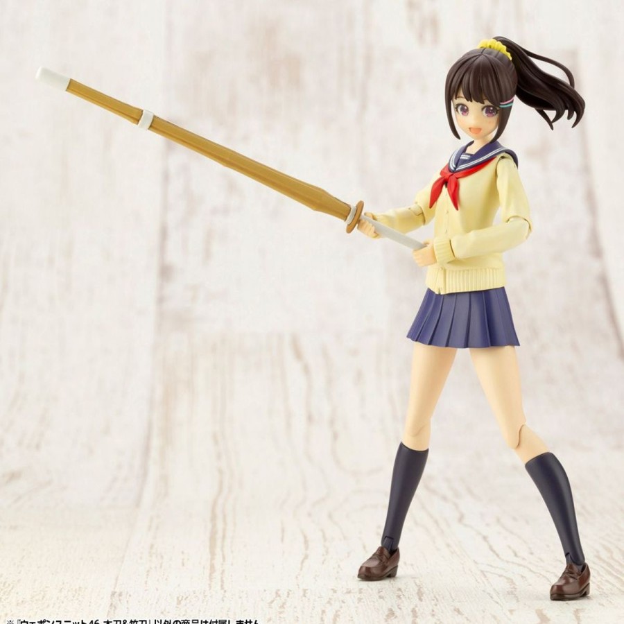 Hobby Kotobukiya | M.S.G Weapon Unit46 Bamboo Sword And Wooden Sword