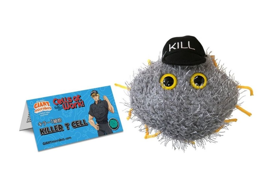 Figures ANIPLEX | Cells At Work! X Giantmicrobes - Killer T Cell Plush