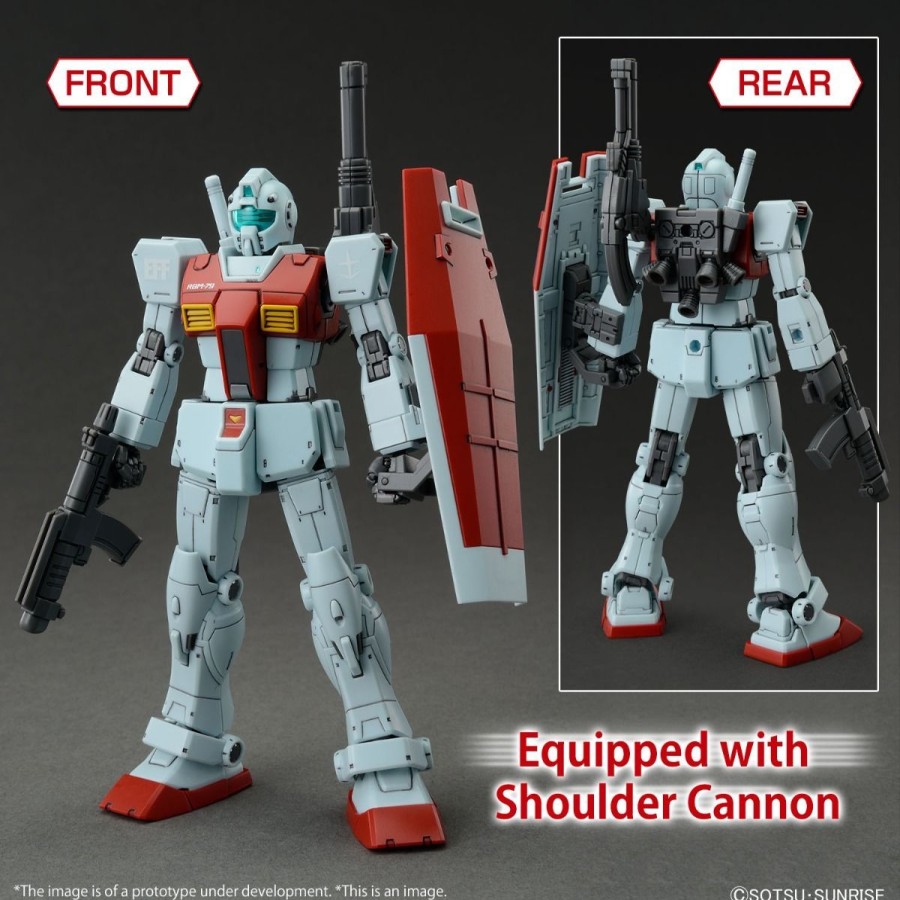 Hobby Bandai | Gm (Shoulder Cannon / Missile Pod) Hg 1/144