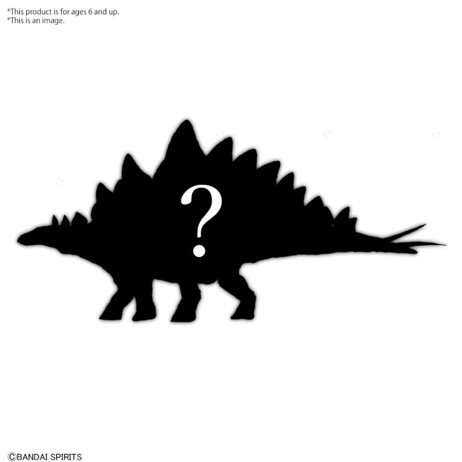 Hobby Bandai | Stegosaurus Dinosaur Plastic Model Kit - Tentative