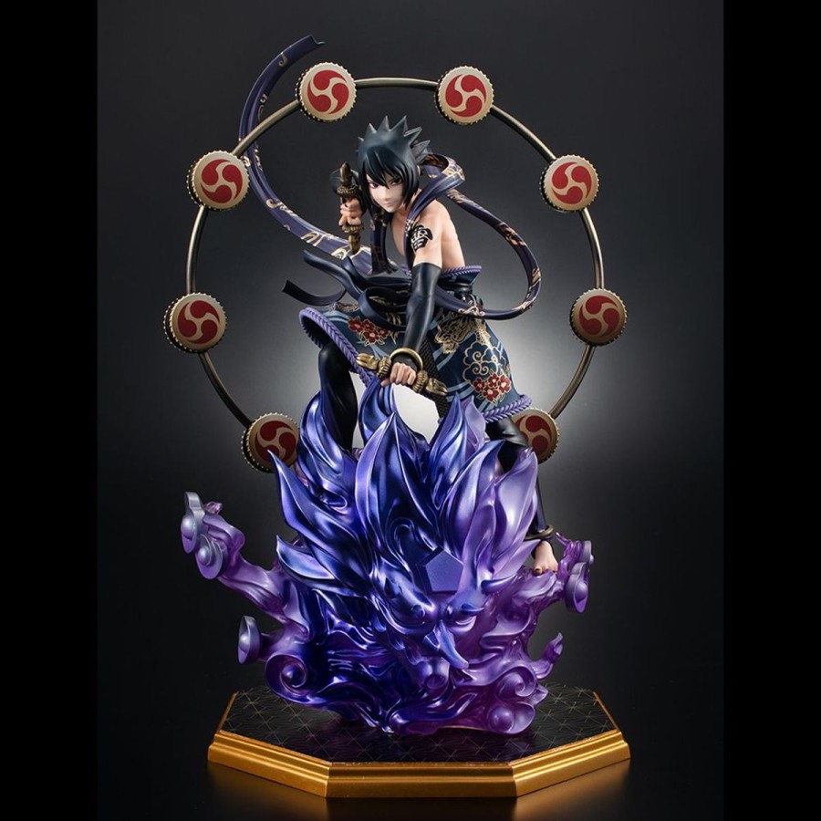 Figures Mega House | Sasuke Uchiha Thunder God Precious G.E.M.