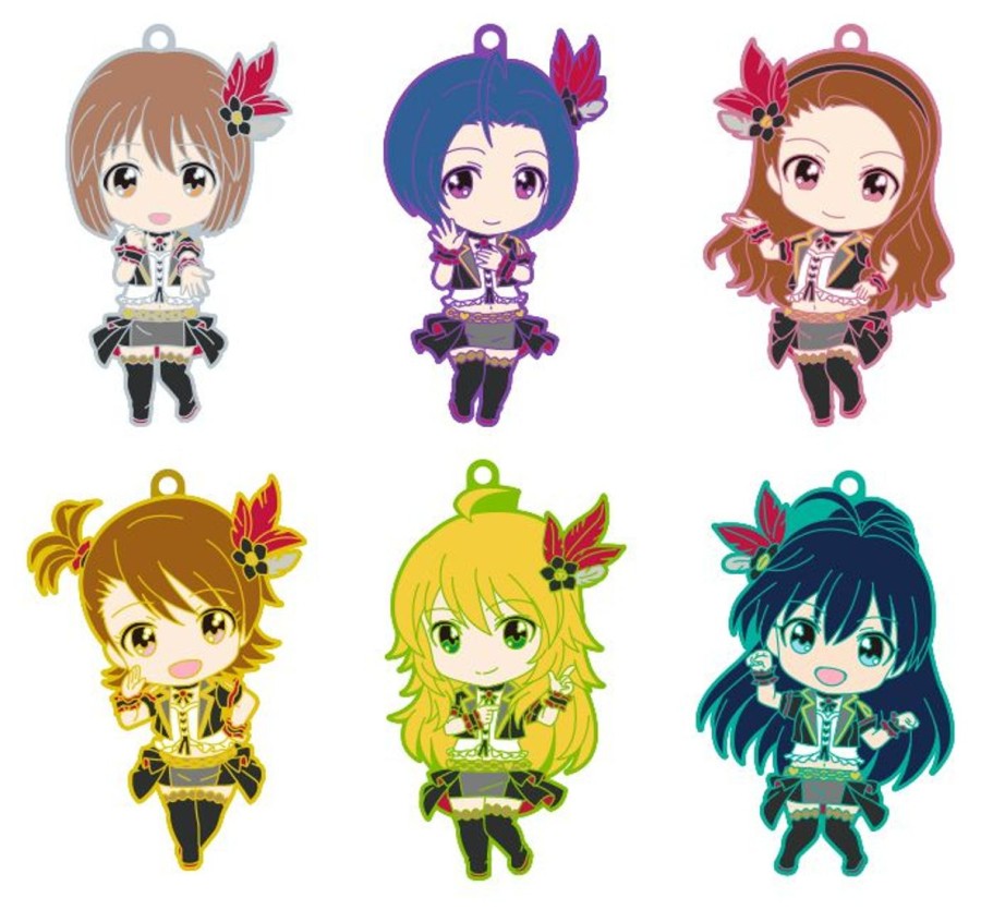 Figures GoodSmile | Nendoroid Plus Collectible Rubber Straps: 765Pro Allstars Revolution Night B