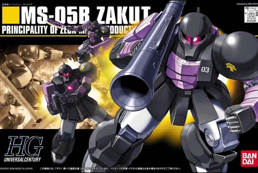 Hobby Bandai | 68 Zaku I Black Tri Stars Hg