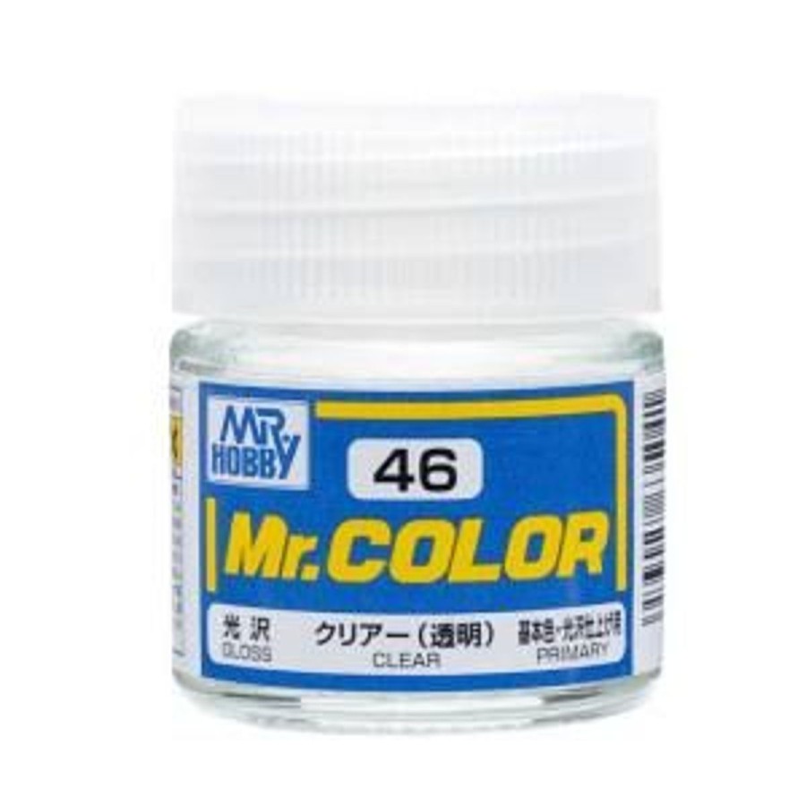 Hobby Supplies GSI | Mr. Color 46 - Clear (Gloss/Primary)