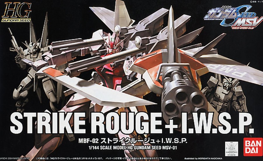 Hobby Bandai | Msv 1 Strike Rouge & Wsp Hg