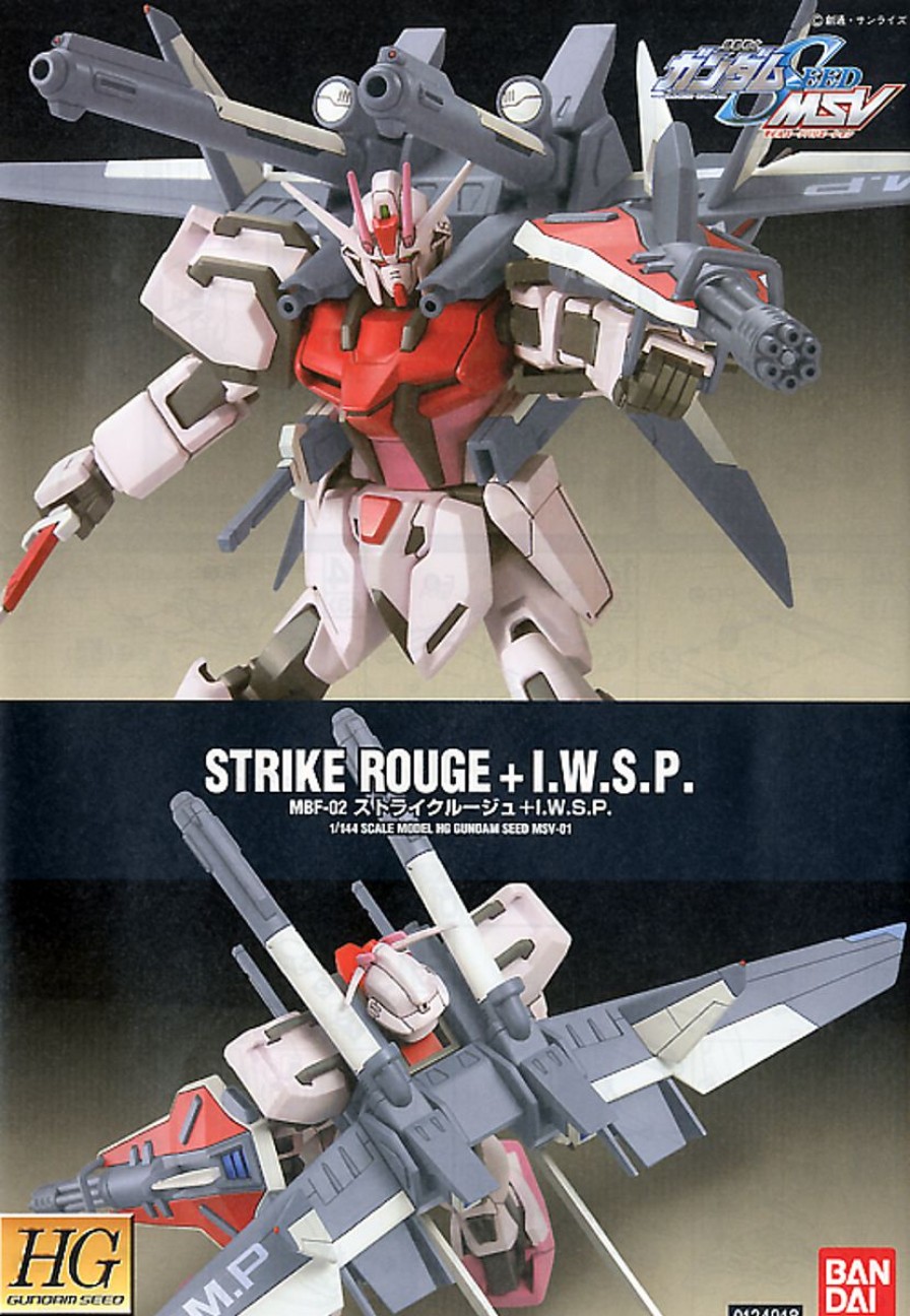 Hobby Bandai | Msv 1 Strike Rouge & Wsp Hg