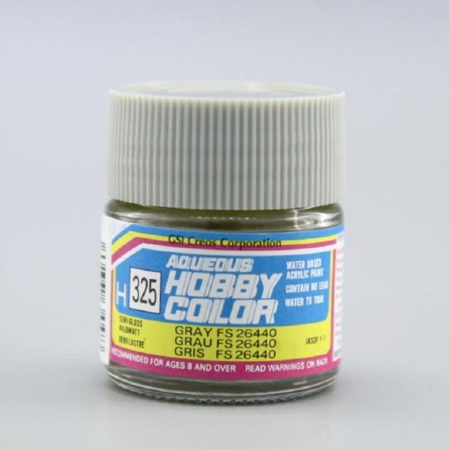 Hobby Supplies GSI | H325 Gray Fs26440 Semi-Gloss Mr. Aqueous Color 10Ml