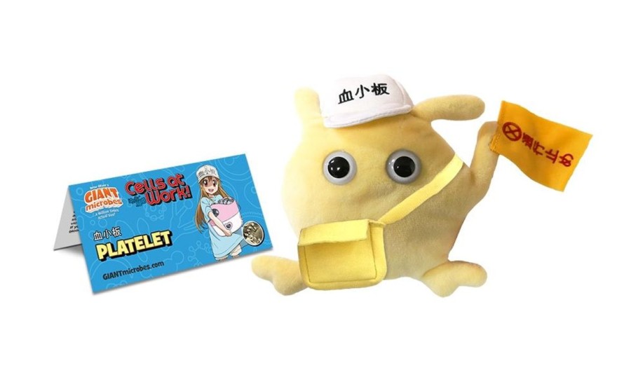 Figures ANIPLEX | Cells At Work! X Giantmicrobes - Platelet Plush