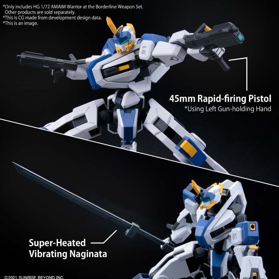 Hobby Bandai | Amaim Warrior At The Borderline Weapon Set Hg 1/72