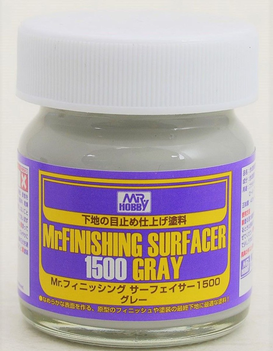 Hobby Supplies GSI | Mr Finishing Surfacer 1500 Grey