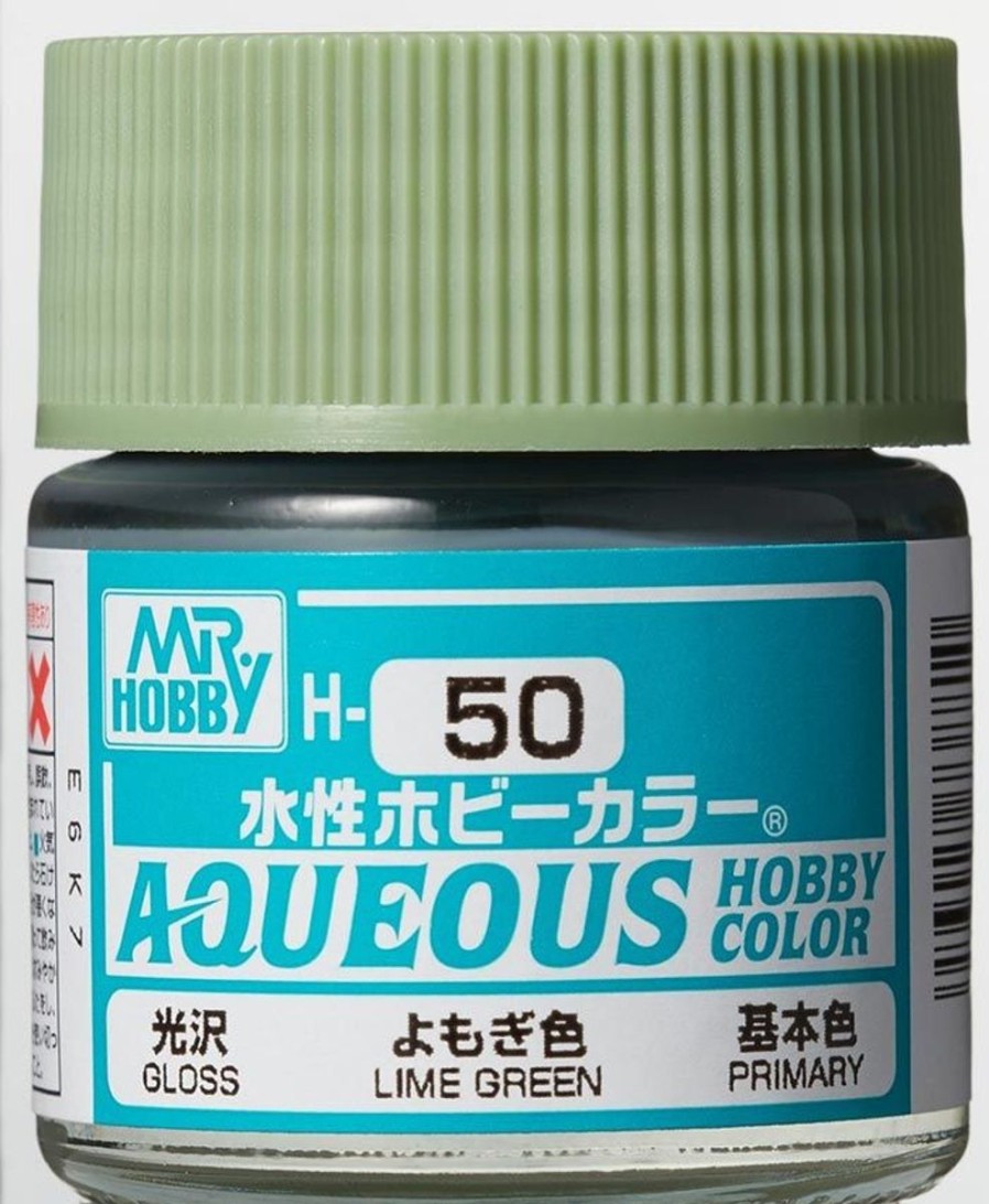 Hobby Supplies GSI | Aqueous Hobby Color Gloss Lime Green 10Ml Bottle