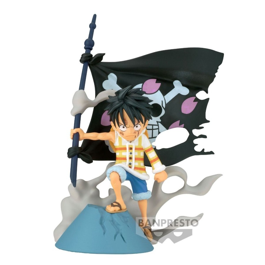 Figures Banpresto | Log Stories - Monkey D. Luffy World Collectable Figure