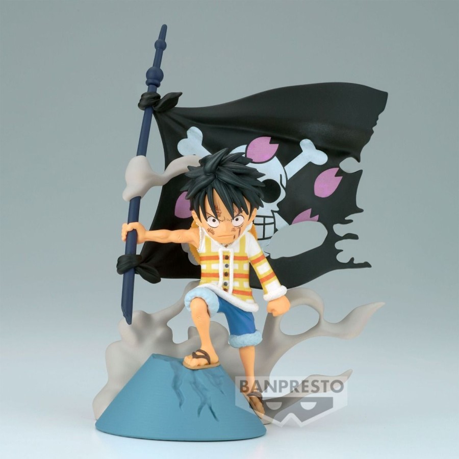 Figures Banpresto | Log Stories - Monkey D. Luffy World Collectable Figure