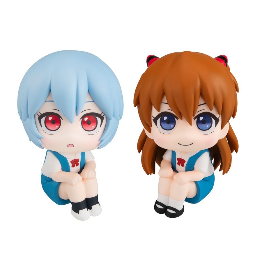 Figures Mega House | Rei Ayanami And Shikinami Asuka Langley Lookup Set - With Gift