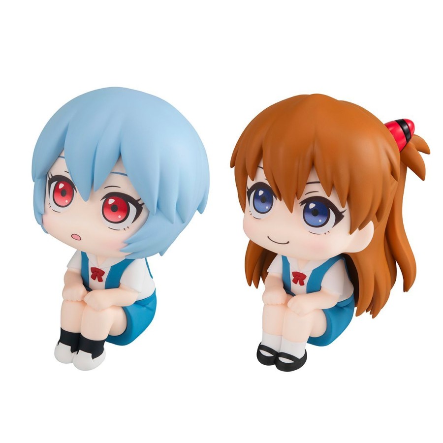 Figures Mega House | Rei Ayanami And Shikinami Asuka Langley Lookup Set - With Gift