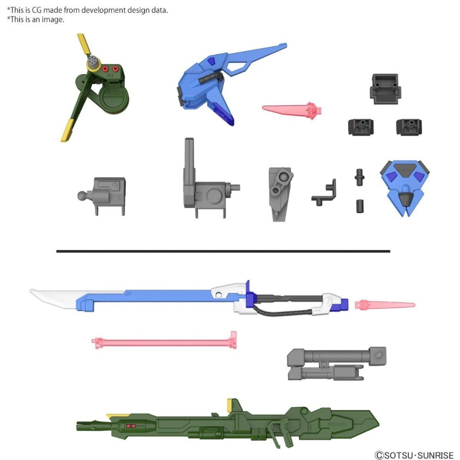 Hobby Bandai | Option Parts Set Gunpla 02 (Launcher Striker And Sword Striker)