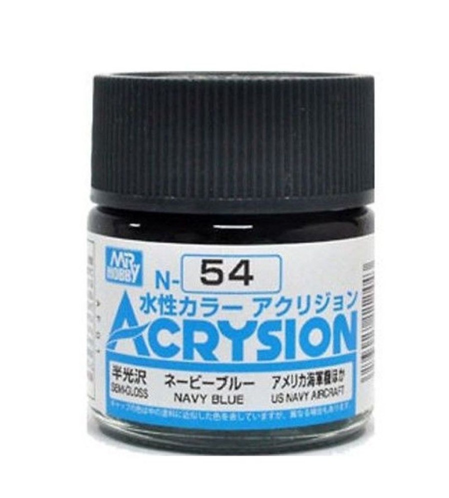 Hobby Supplies GSI | Acrysion N54 - Navy Blue (Semi-Gloss/Aircraft)