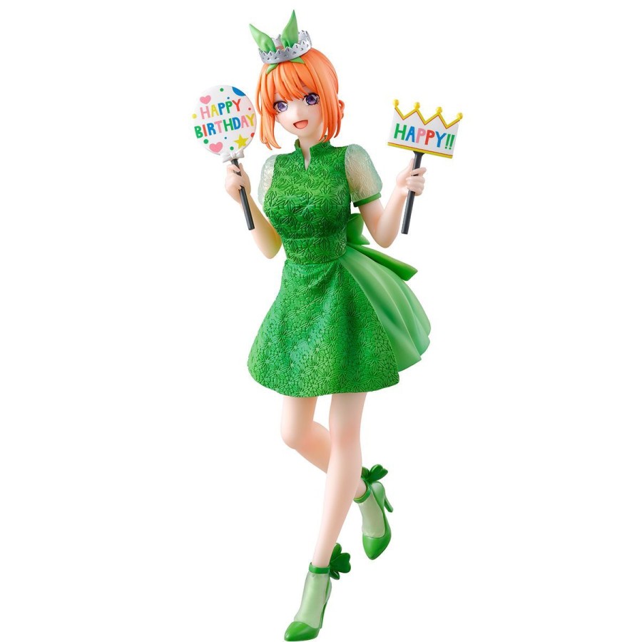 Figures Bandai | Yotsuba Nakano The Quintuplets Celebration Ichibansho Figure