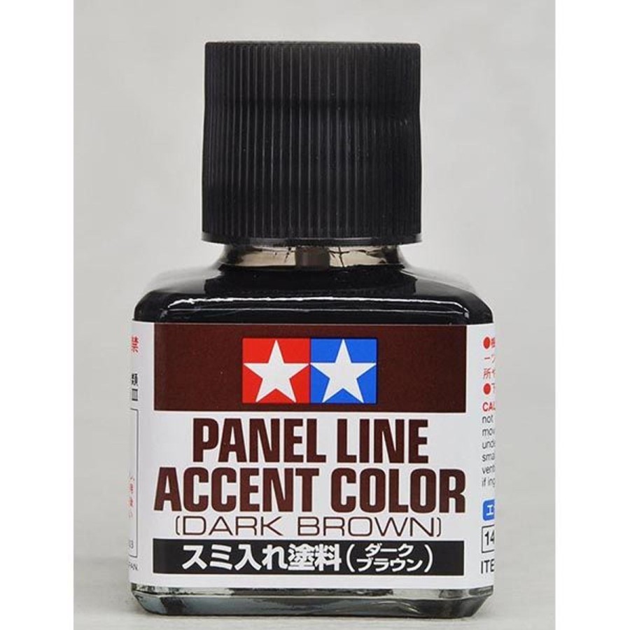 Hobby Supplies Tamiya | Dark Brown Panel Line Accent